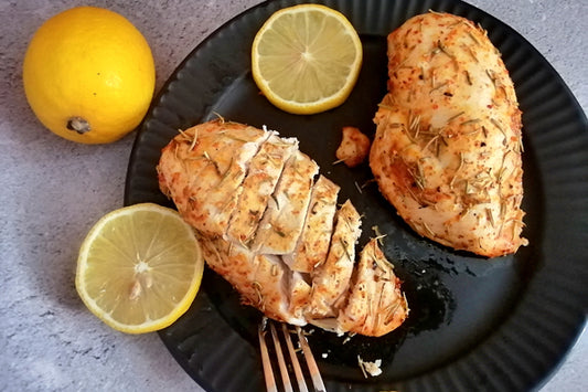 Rosemary Lemon Roasted Chicken Breasts