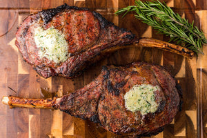 Tomahawk Steak with Blue Cheese Butter