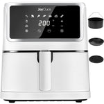 Load image into Gallery viewer, JoyOuce Air Fryer 5.8 QT with Extra Air Fryer Accessories for Oilless Cooking, Smart Touch Screen with 8 Presets.1700W
